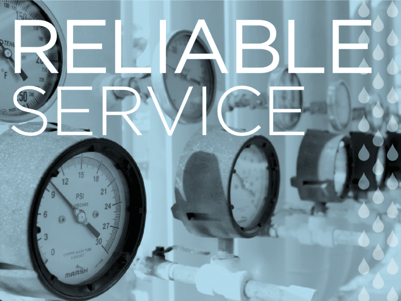 image of gauges with water drop pattern